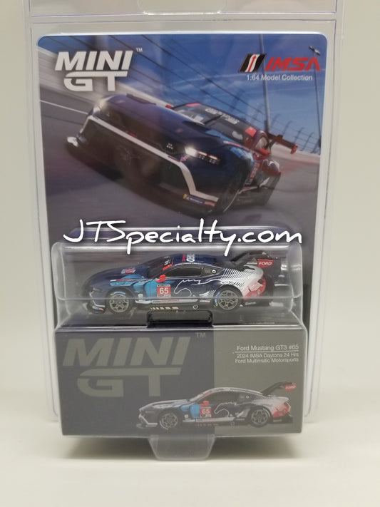 Mini GT 1012 - Ford Mustang GT3 #65 - 2024 IMSA 24HR Daytona