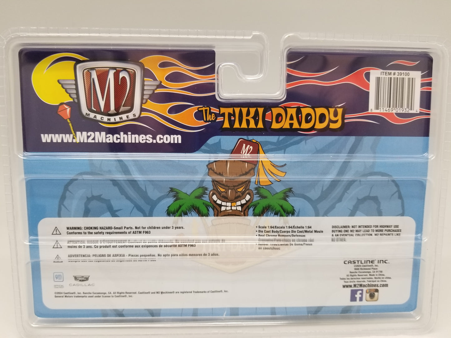 M2 CHASE 1959 Cadillac Series 62 STRETCH ROD - The TIKI DADDY