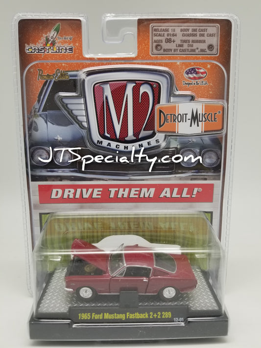 M2 1965 Ford Mustang Fastback 2+2 289 - Detroit Muscle
