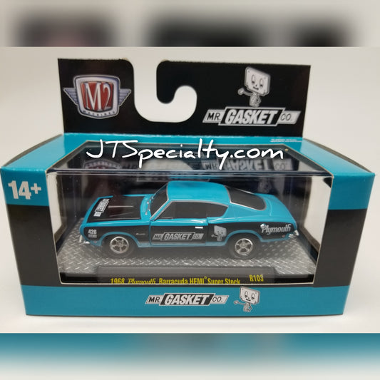 M2 1968 Plymouth Barracuda HEMI Super Stock - Mr Gasket