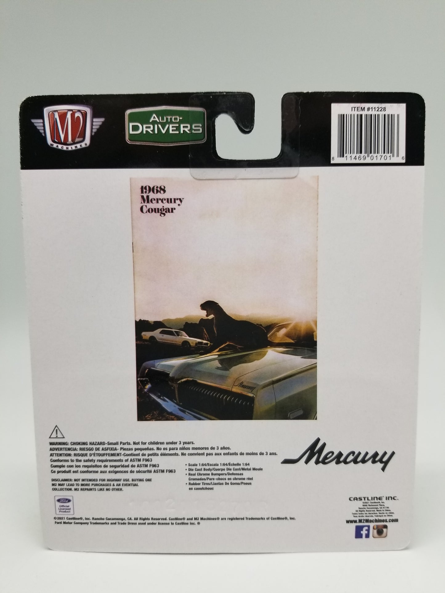 M2 1968 Mercury Cougar XR-7