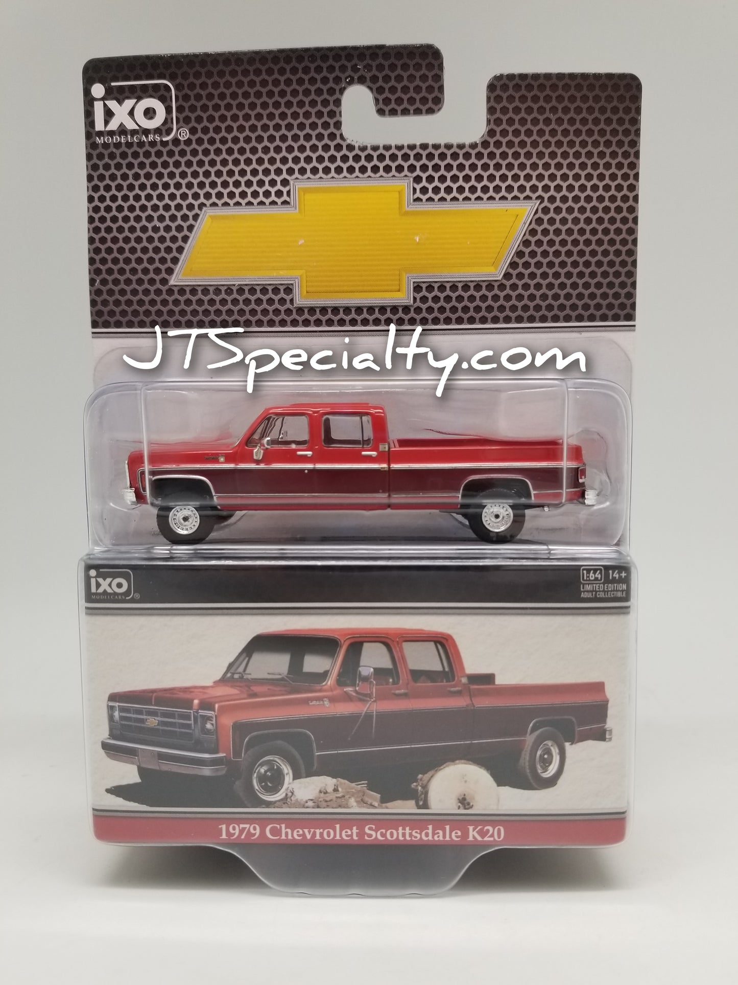 iXO 1979 Chevrolet Scottsdale K20 - Carmine Red & Dark Carmine Red
