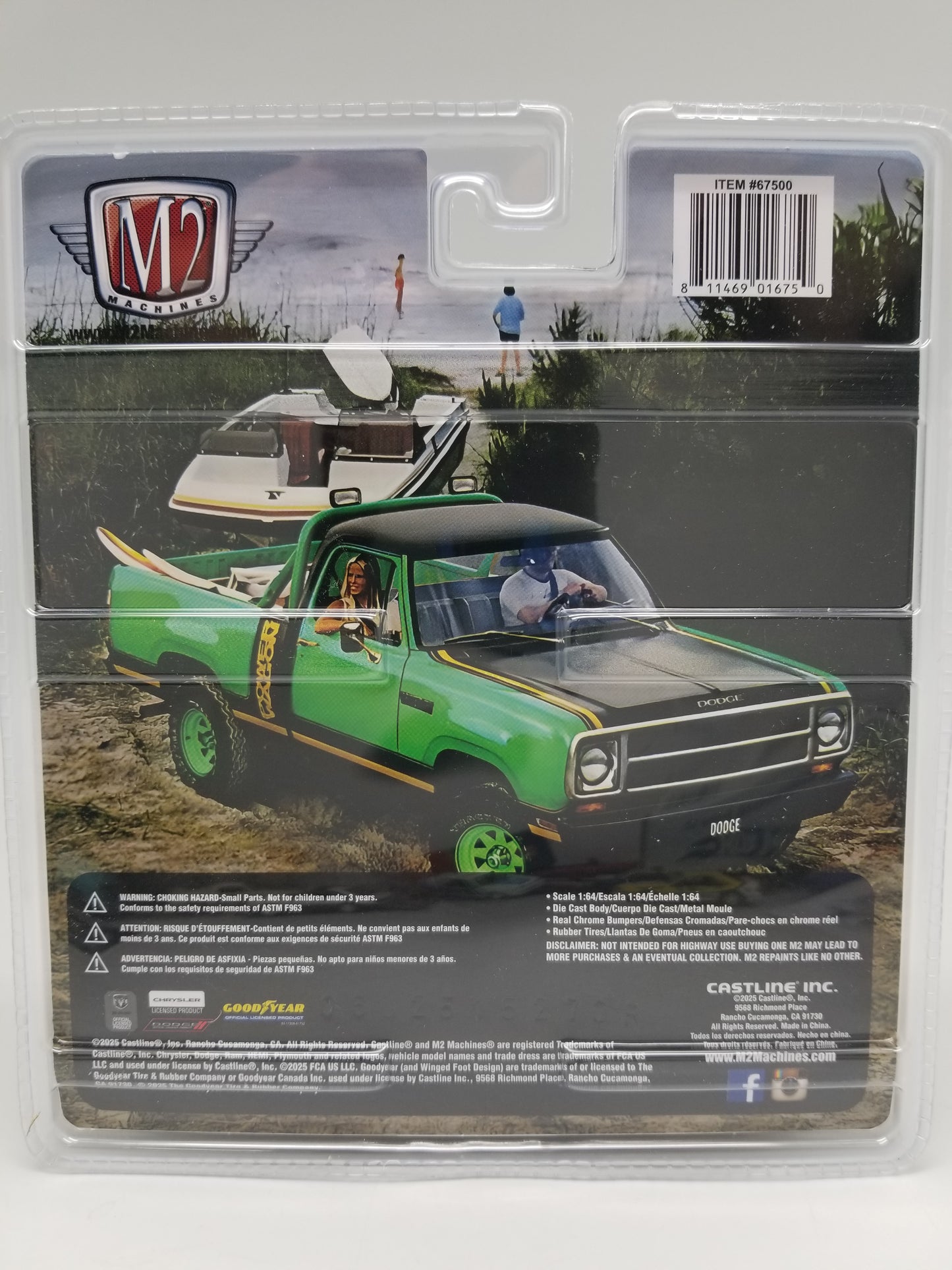 M2 1979 Dodge 150 Macho Power Wagon - Auto-Figs Adventure