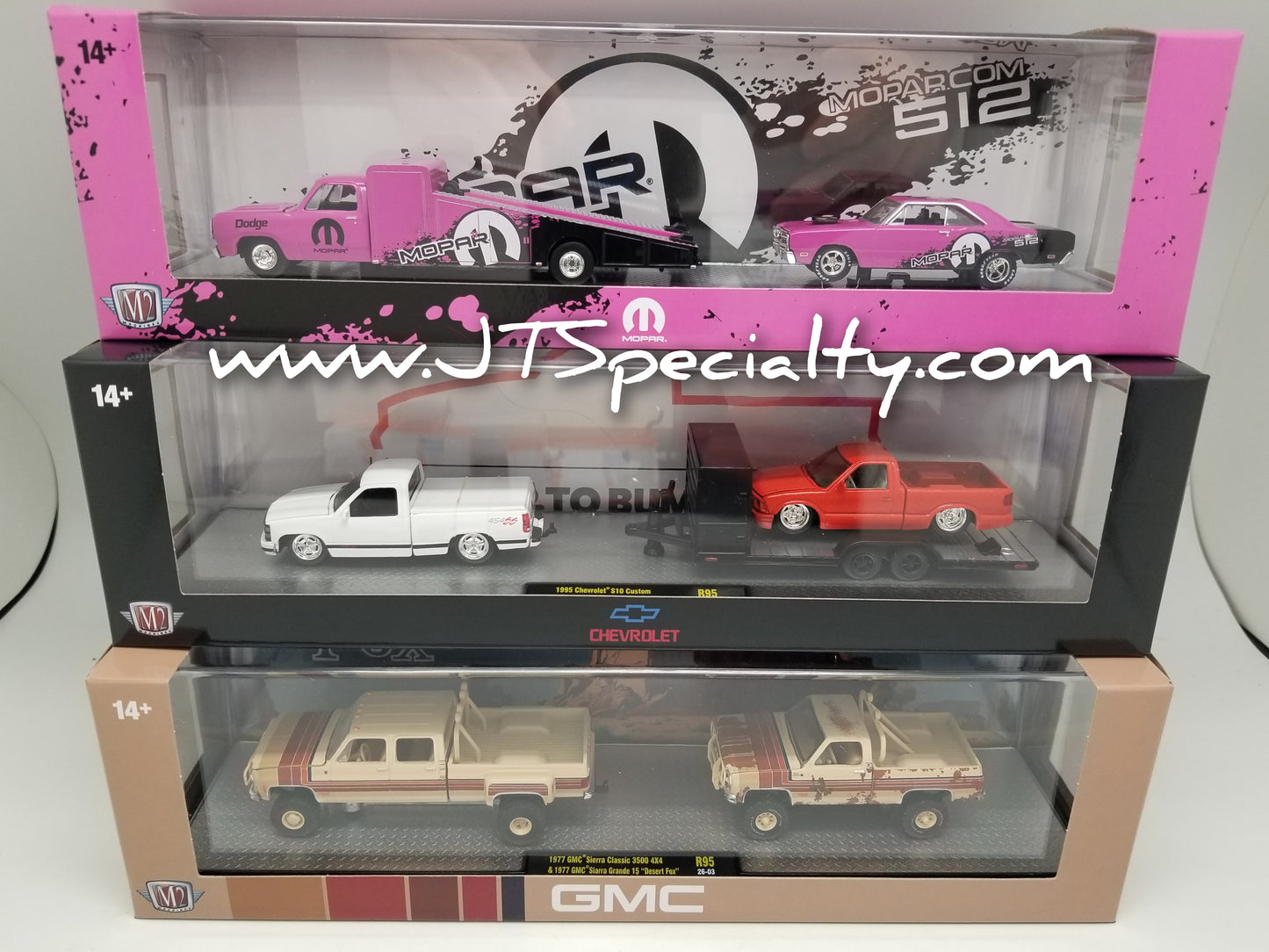 M2 36000-95 CASE of 6 - Auto Hauler - 2ea GMC / Dodge / Chevrolet