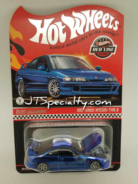 Hot Wheels RLC 1995 Honda Integra Type R - Blue