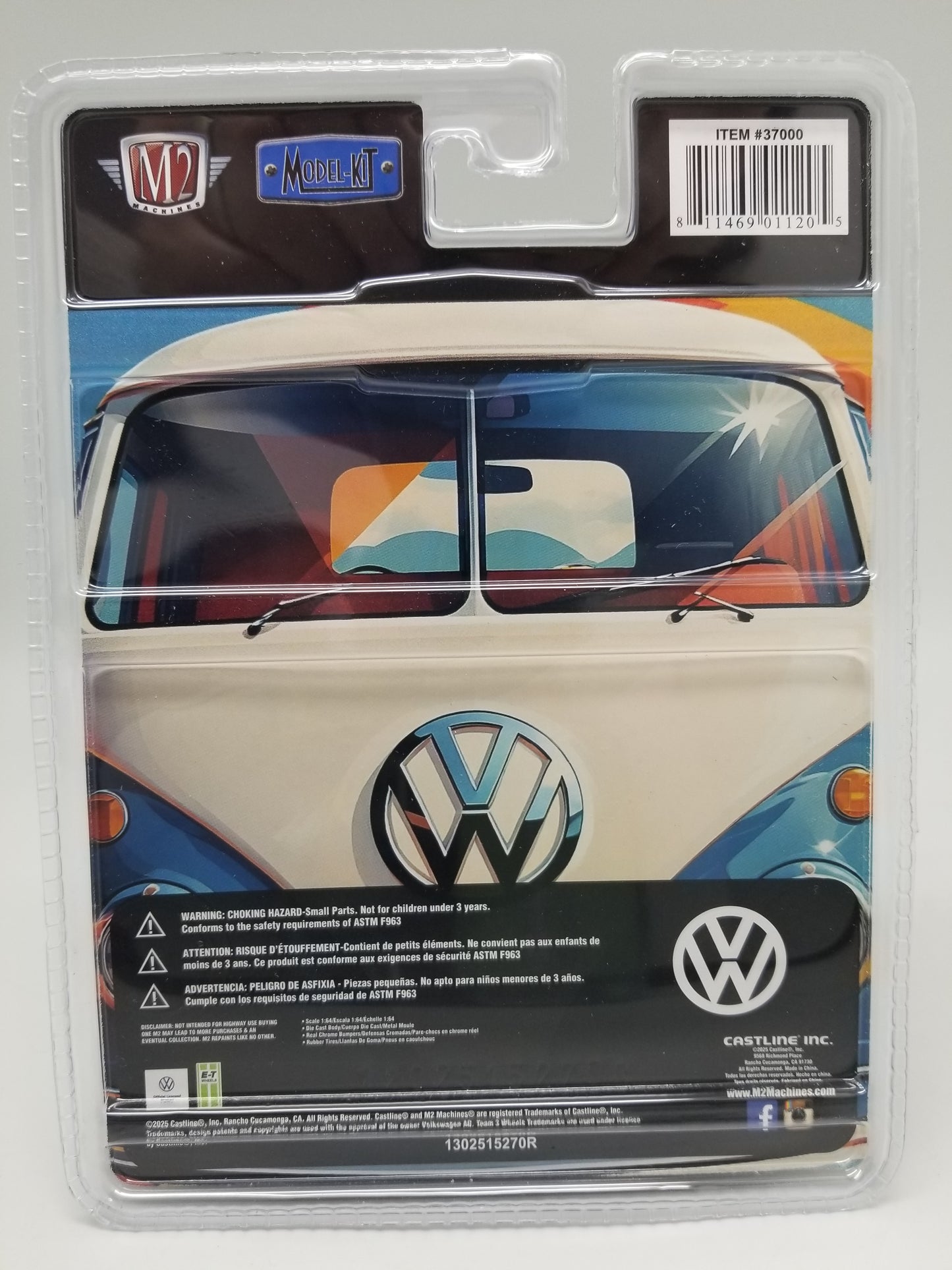M2 1960 VW Single Cab Truck - Model Kit