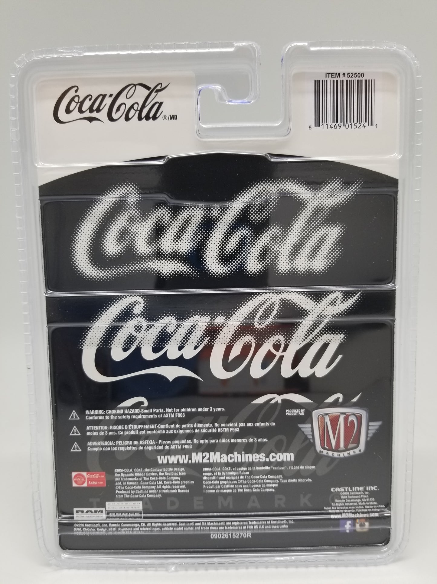 M2 A64 1965 Dodge A100 Camper Van - Coca-Cola