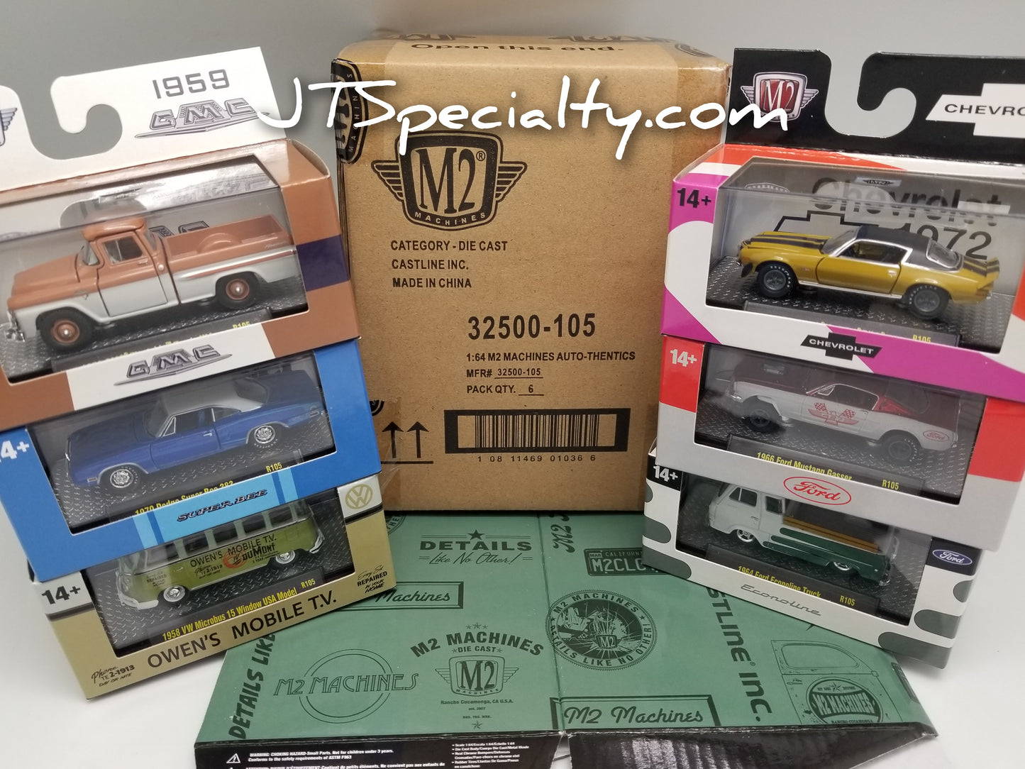 M2 32500-105 Set of 6 (SEALED INNER CASE)