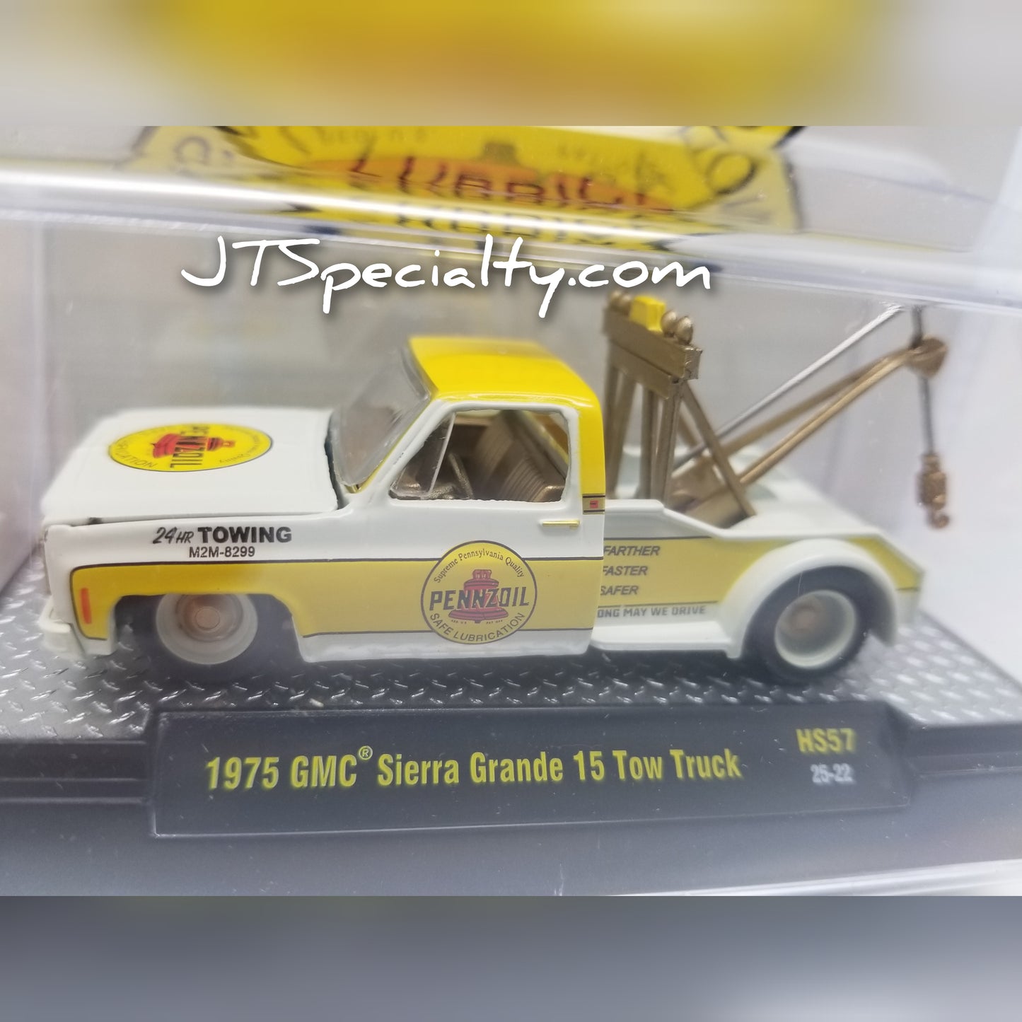 M2 CHASE 1975 GMC Sierra Grande Pennzoil Tow Truck - HOBBY SPECIAL
