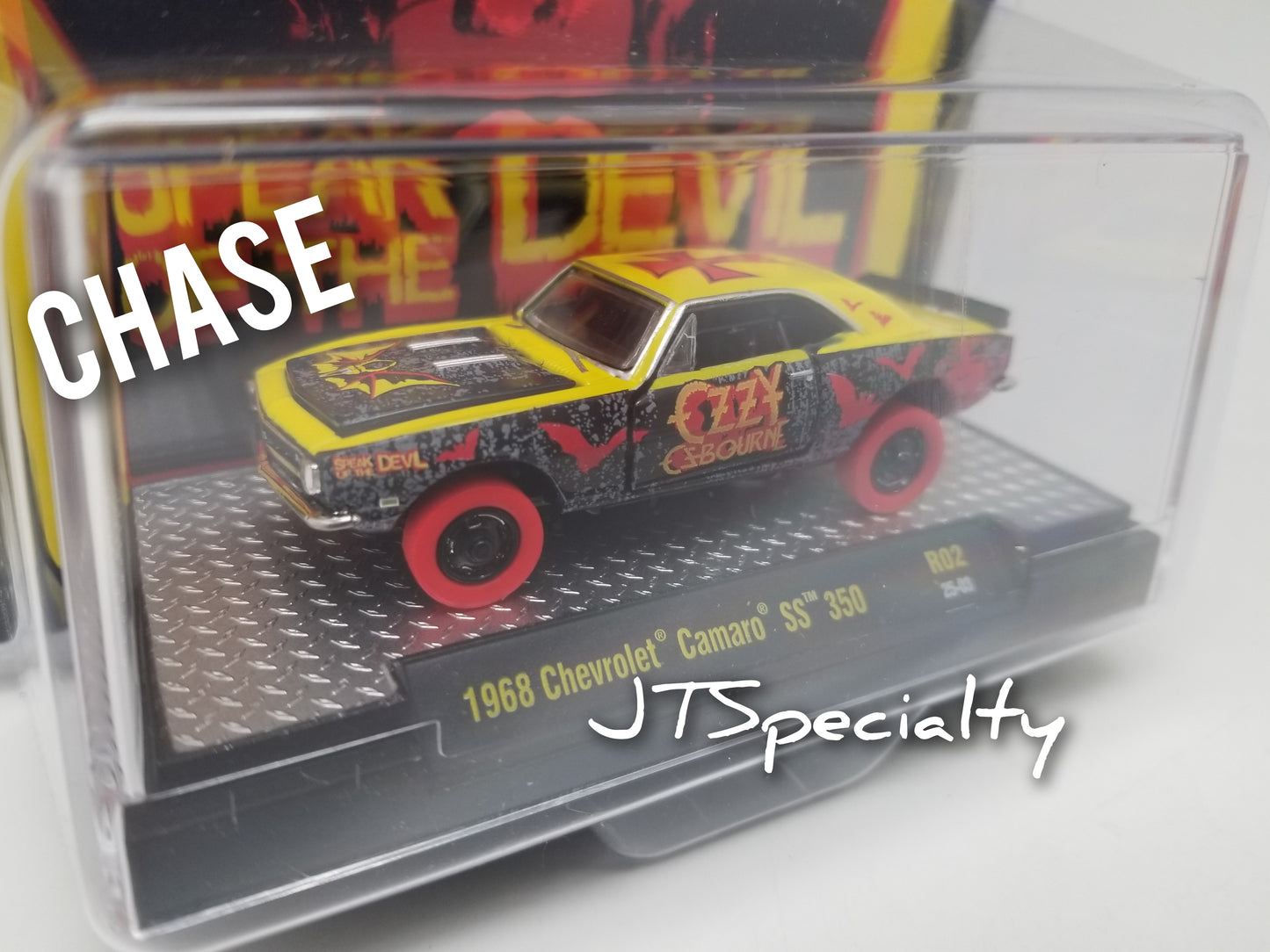 M2 CHASE 1968 Chevrolet Camaro SS 350 - Ozzy Osbourne Rock Legends