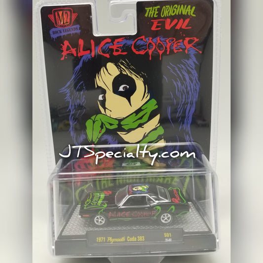 M2 1971 Plymouth Cuda 383 - Alice Cooper Rock Legends - M2 SPECIAL
