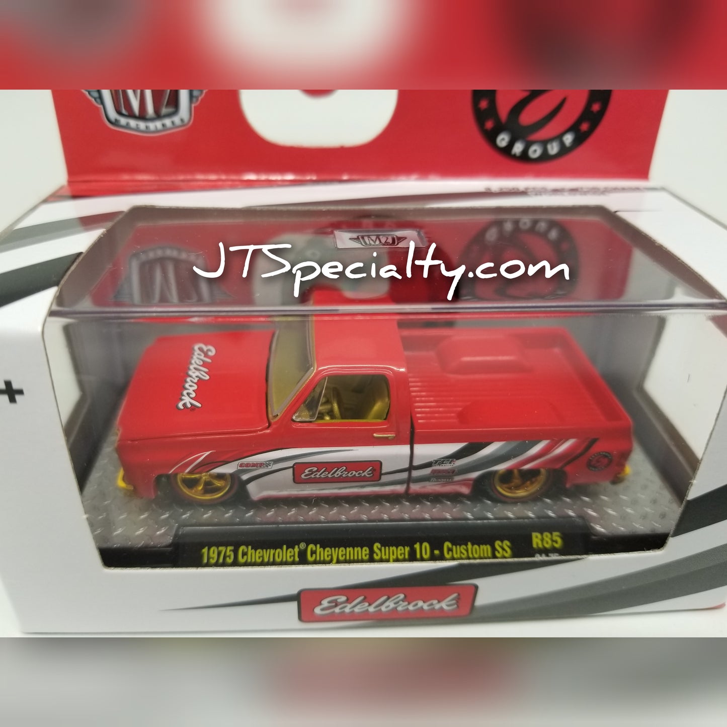 M2 CHASE 1975 Chevrolet Super 10 - Custom SS - Edelbrock