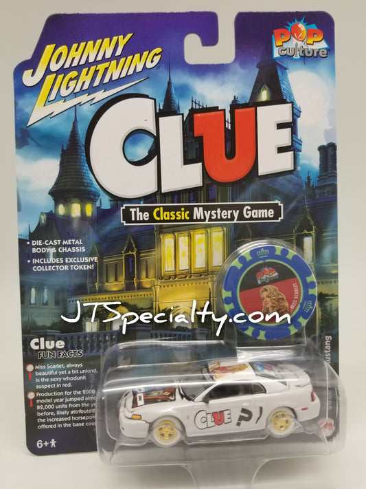 JL CHASE 2000 Ford Mustang - Clue - with Collector Token
