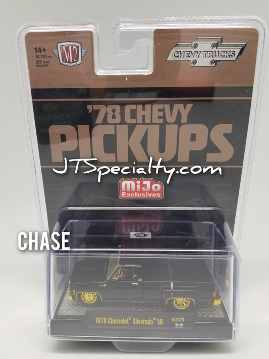 M2 CHASE 1978 Chevrolet Silverado 30 Dually - BLACK - MiJo