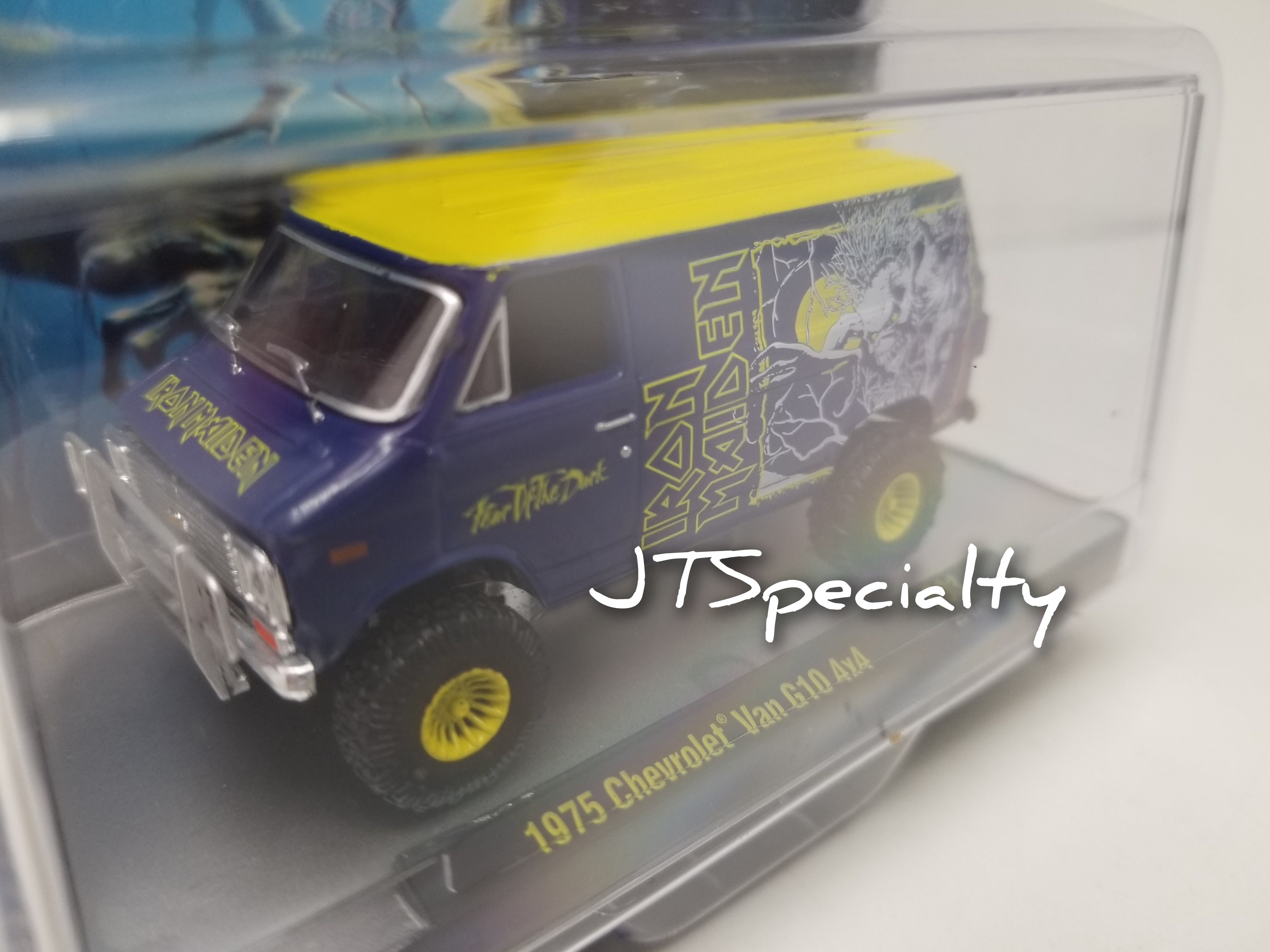 M2マシーン シボレーバン G10 4X4 -　アイアンメイデン・シリーズ03 M2 1975 Chevrolet Van G10 4x4 - Iron Maiden Rock Legends – JTSpecialty