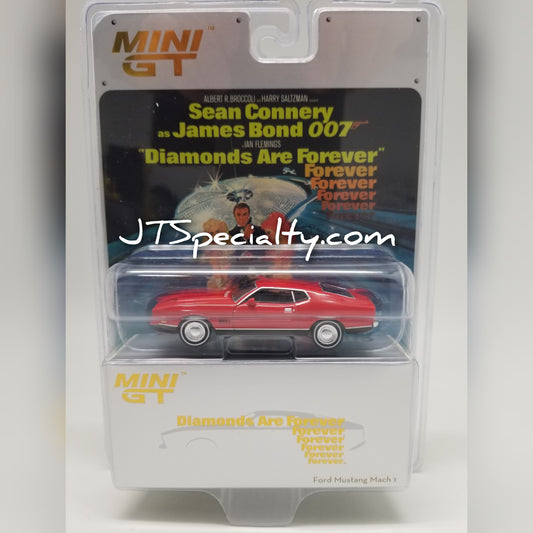 Mini GT 0905 007 Ford Mustang Mach 1 - Diamonds Are Forever