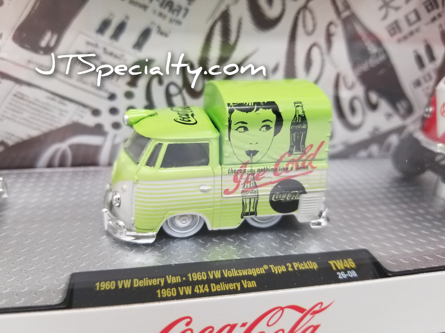 M2 1960 VW Delivery Van & 1960 VW Volkswagen Type 2 Pickup & 1960 VW 4x4 Delivery Van - Coca~Cola Auto Hauler