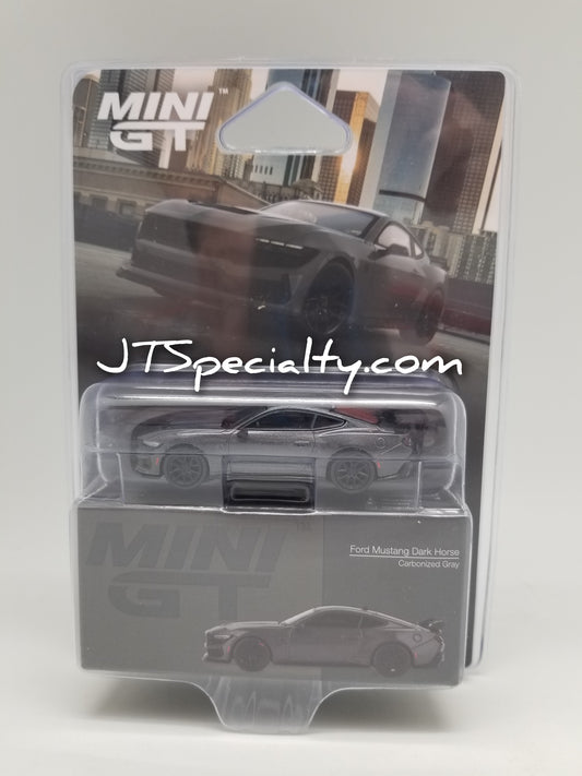 Mini GT 0957 Ford Mustang Dark Horse - Carbonized Gray