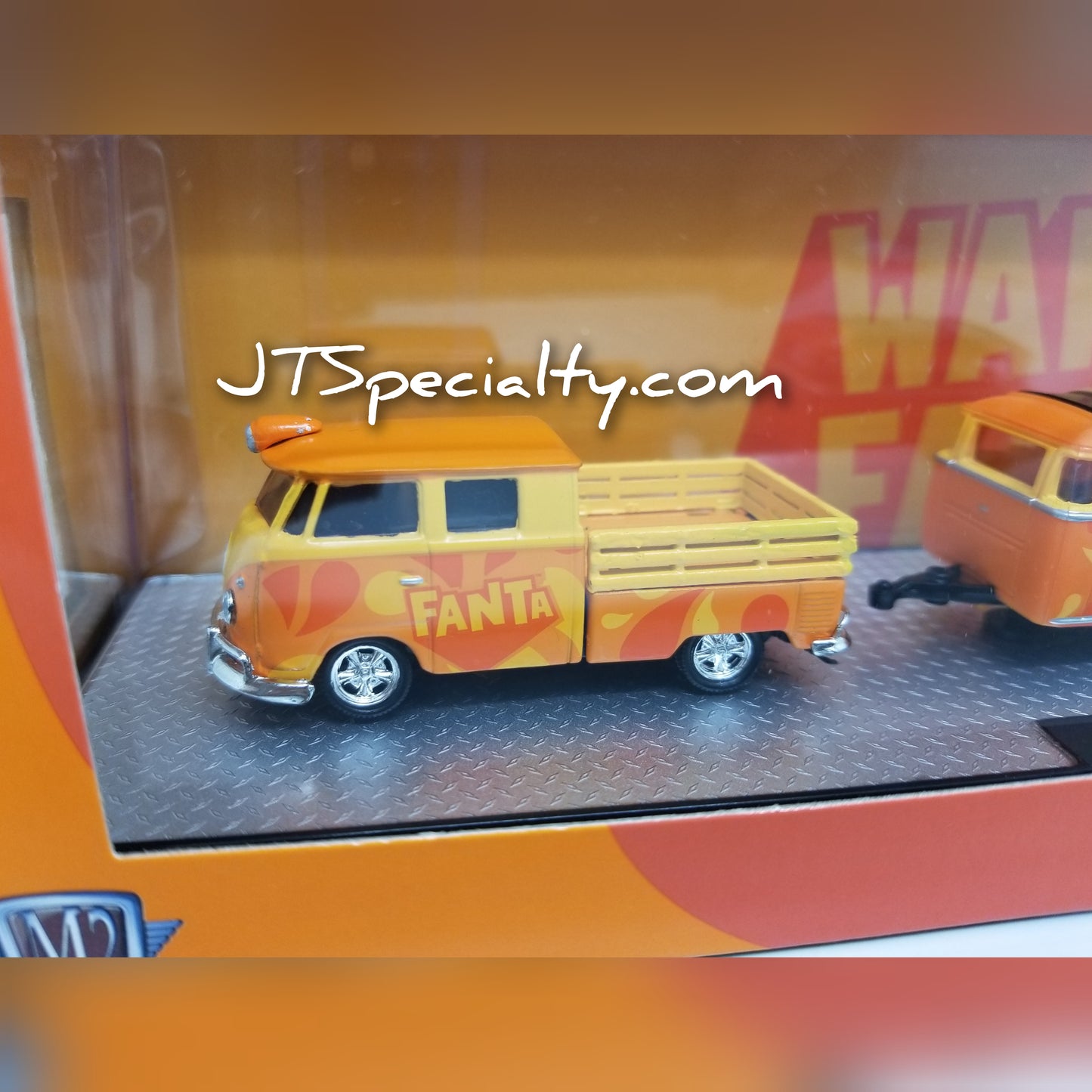 M2 1960 VW Double Cab Truck & 1960 VW 15-Window Bus – Fanta Auto Hauler