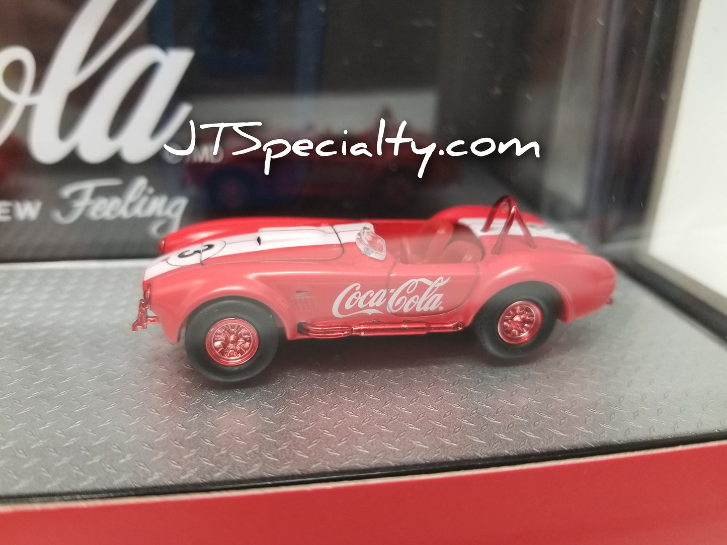 M2 CHASE 1969 Ford F-350 & 1965 Shelby 427 Cobra - Coca~Cola Auto Hauler