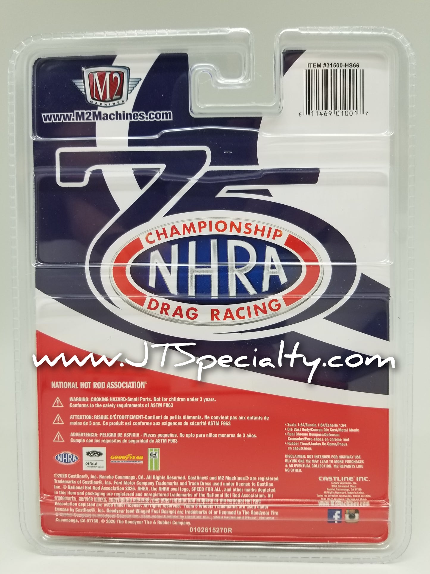 M2 CHASE 1969 NHRA Ford Mustang Funny Car - HOBBY SPECIAL