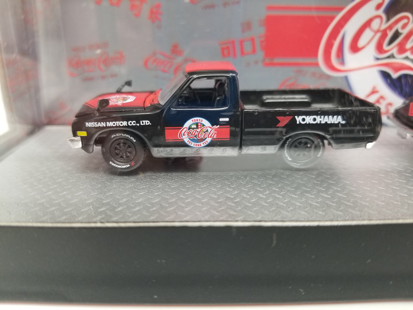 M2 1970 Nissan Fairlady Z432 & 1971 Skyline GT-R & 1974 Datsun Truck Auto Hauler - Coca-Cola