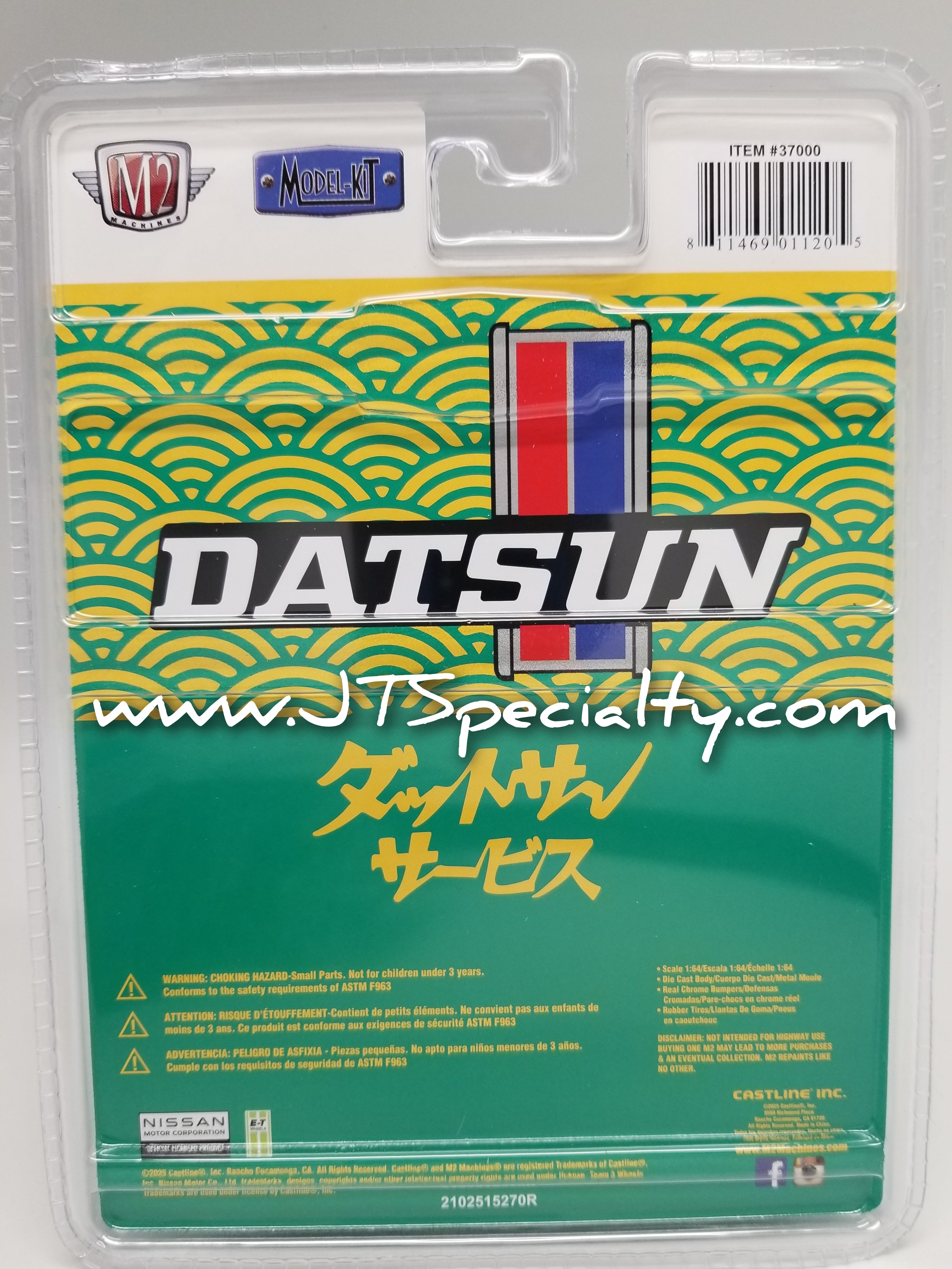 M2 1976 Datsun Truck- Model Kit – JTSpecialty