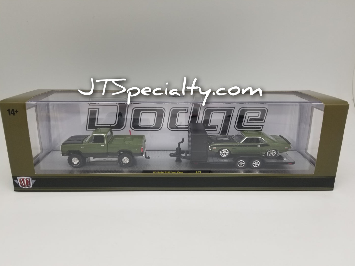 M2 1974 Dodge W200 Power Wagon & 1970 Challenger T/A - Auto Hauler
