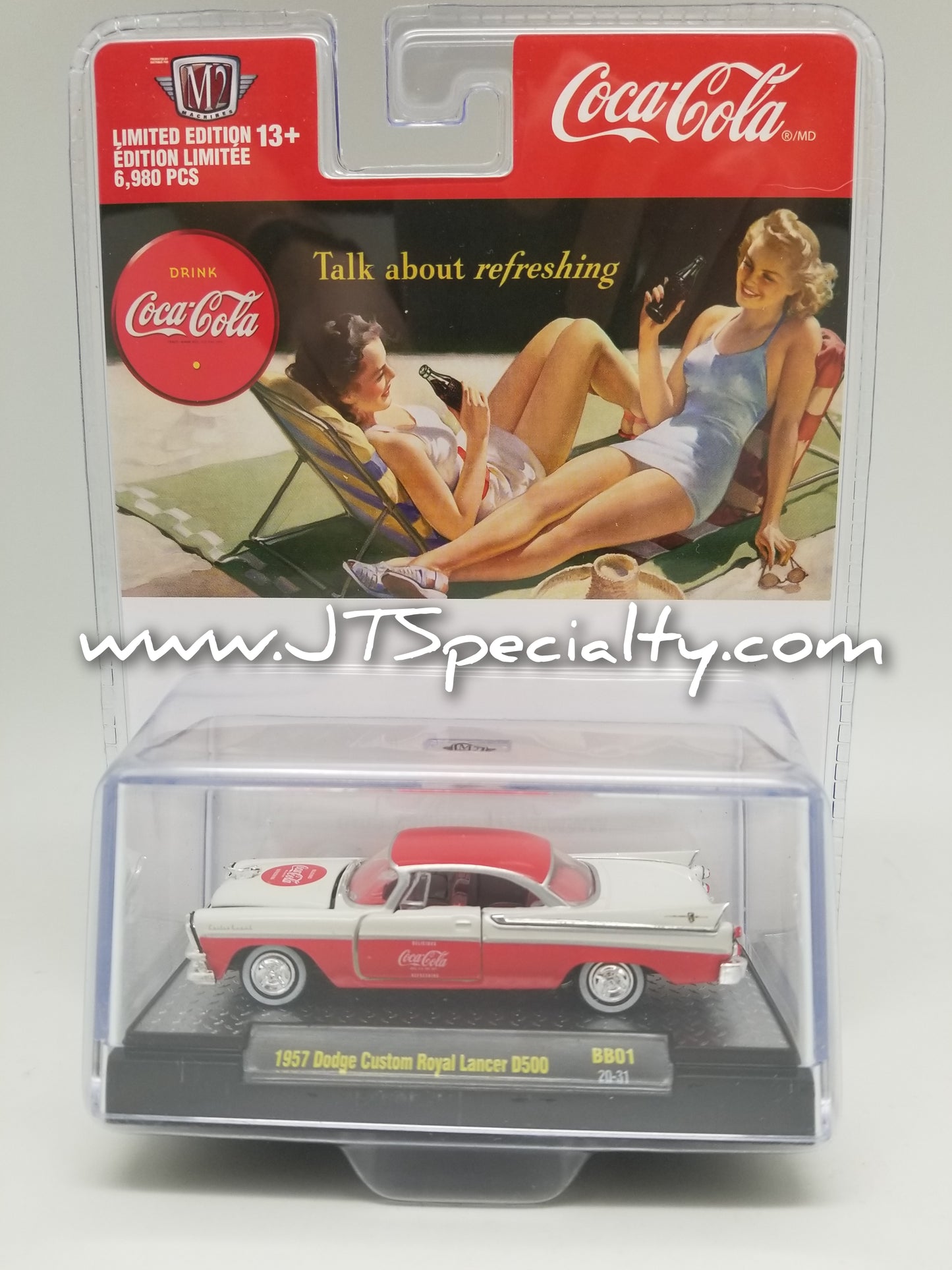 M2 1957 Dodge Custom Royal Lancer D500 - Coca-Cola