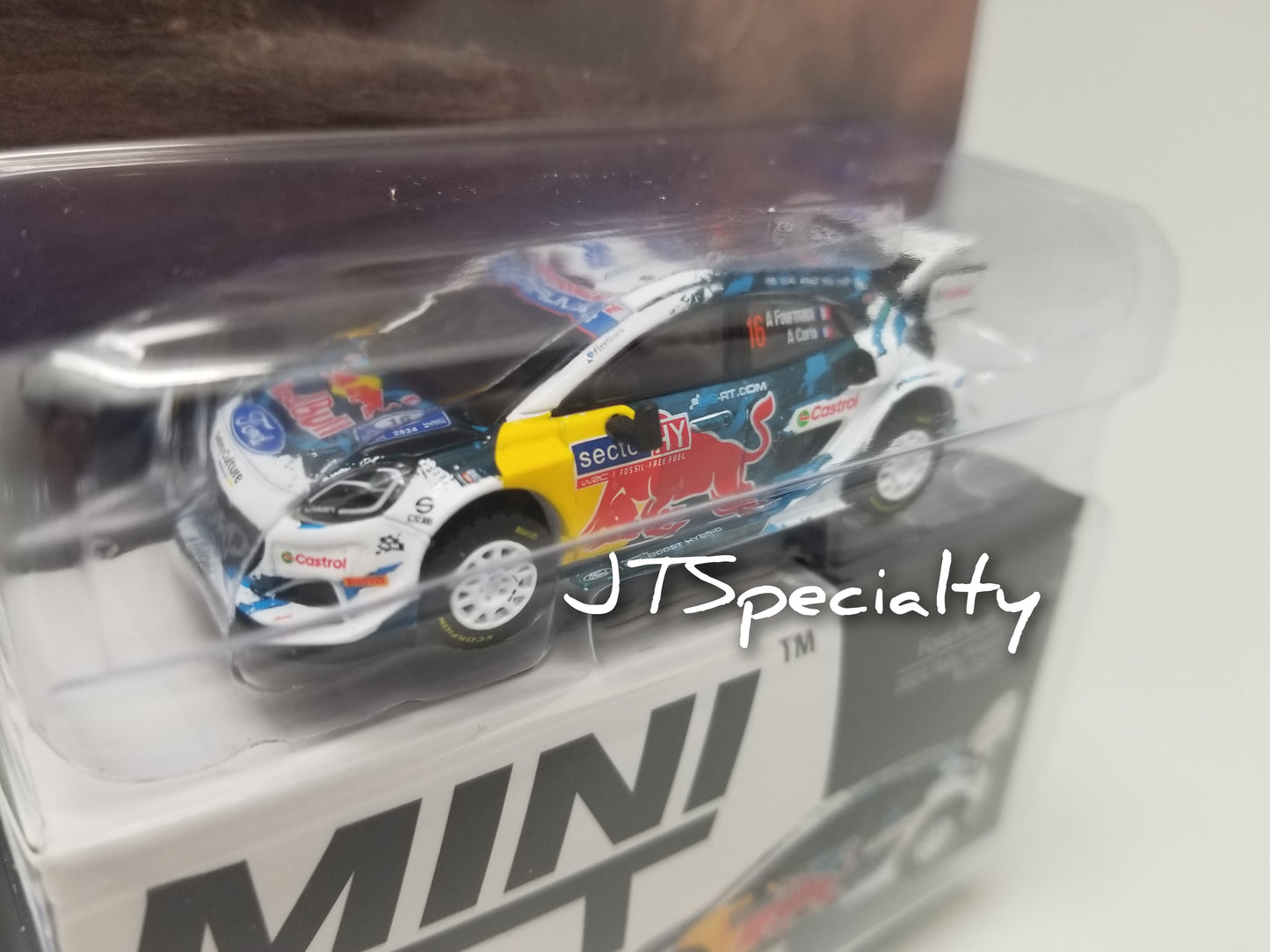 Mini GT 1074 Ford Puma Rally1 #16 M-Sport 2024 Finland 3RD