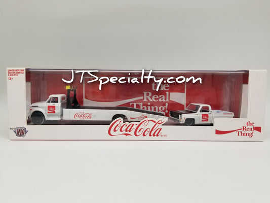 M2 1968 Chevrolet C60 Truck & 1979 Chevrolet Silverado Auto Hauler - Coca-Cola