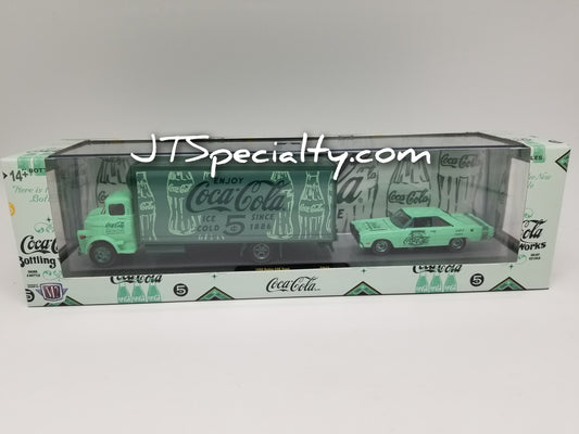 M2 CHASE 1958 Dodge COE Truck & 1969 Dodge Dart Swinger – Coca-Cola Auto Hauler