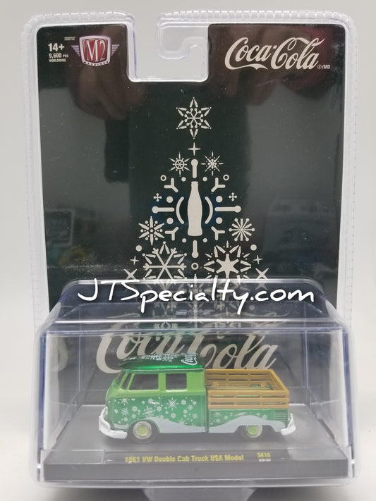 M2 1961 VW Double Cab Truck USA Model - Holiday Coca-Cola