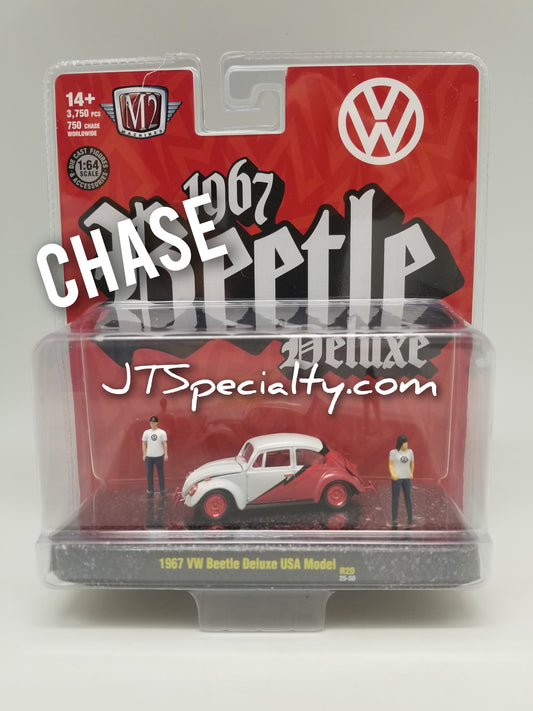 M2 CHASE 1967 VW Beetle Deluxe USA Model - Auto-Figs