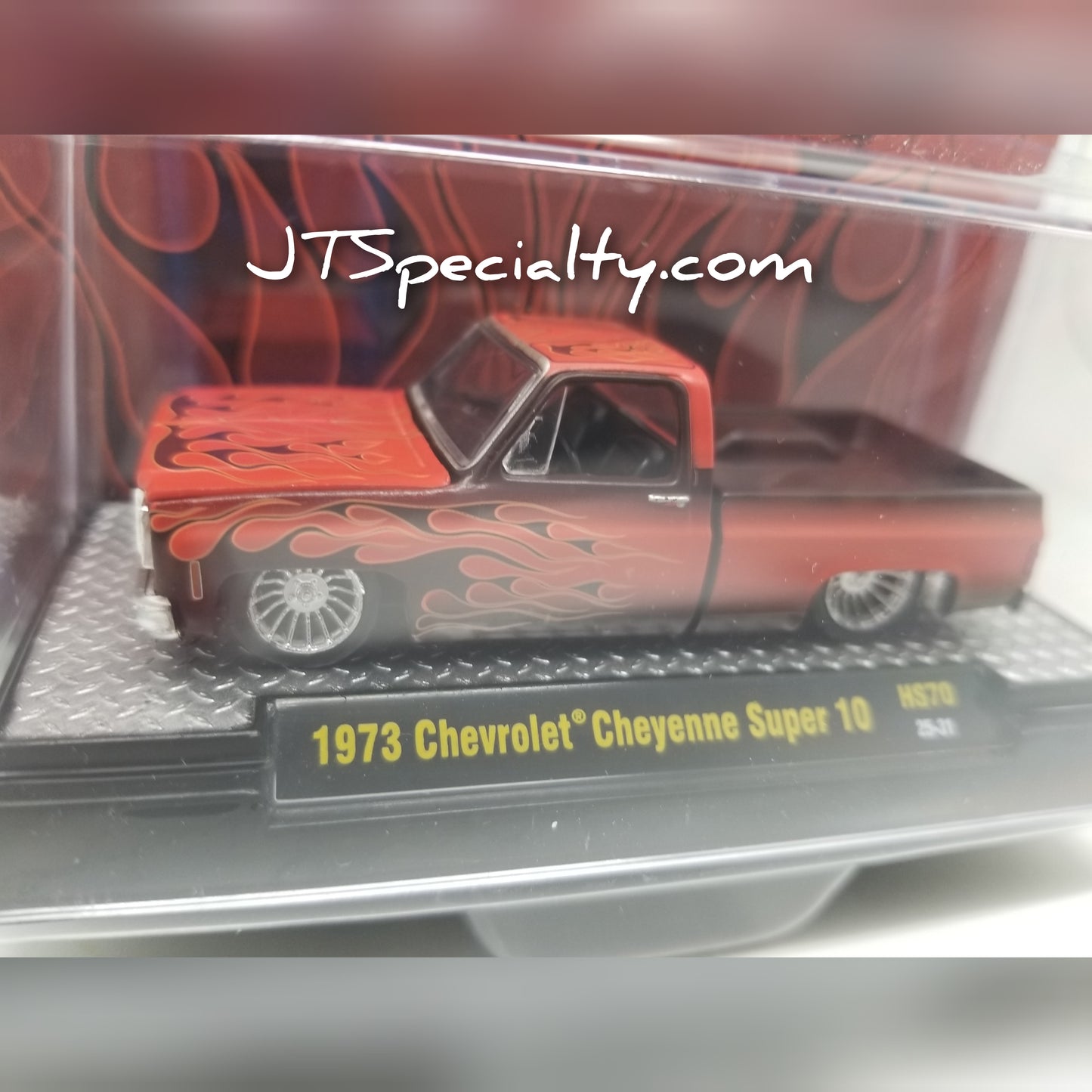 M2 1973 Chevrolet Cheyenne RED Custom reStyling - HOBBY SPECIAL