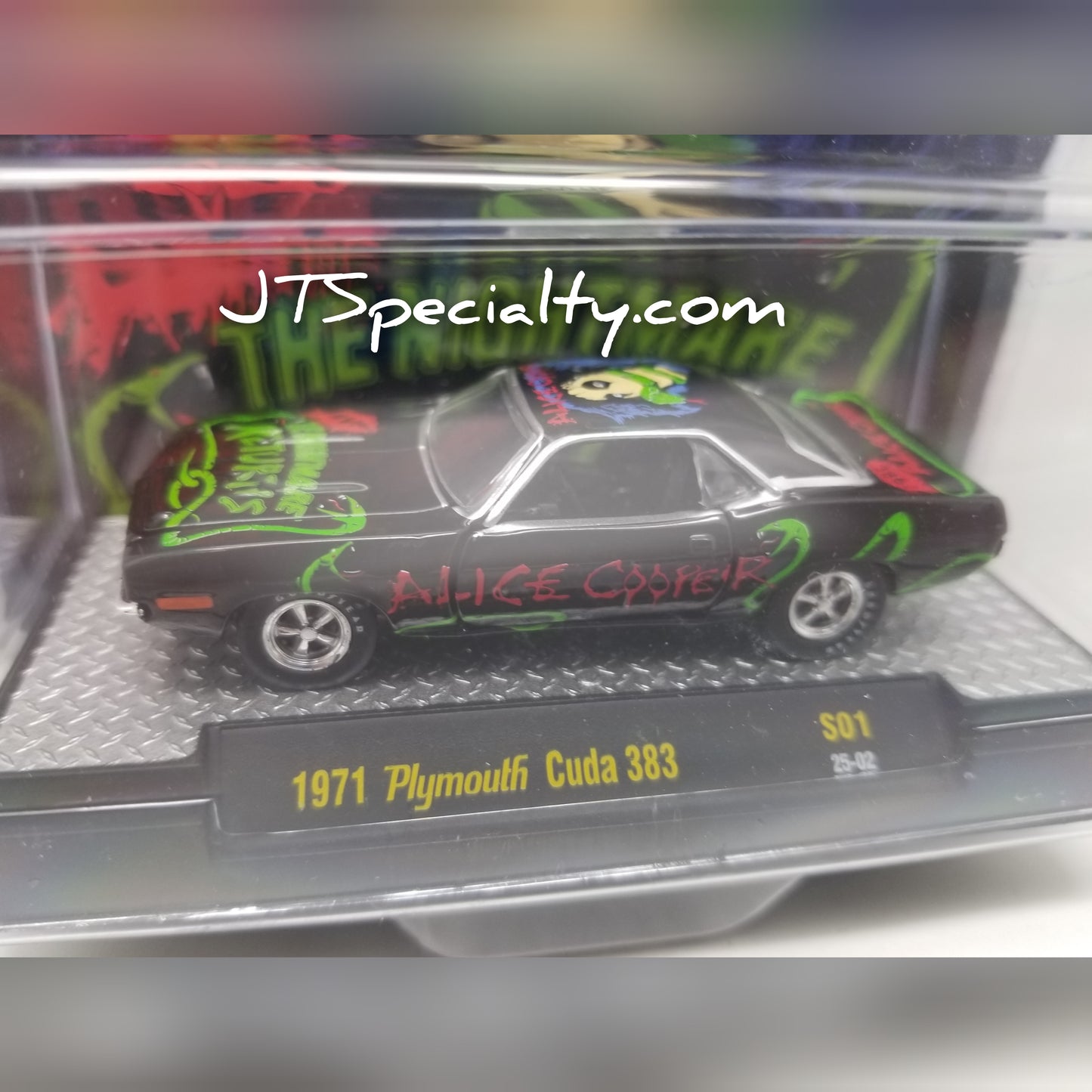 M2 1971 Plymouth Cuda 383 - Alice Cooper Rock Legends - M2 SPECIAL