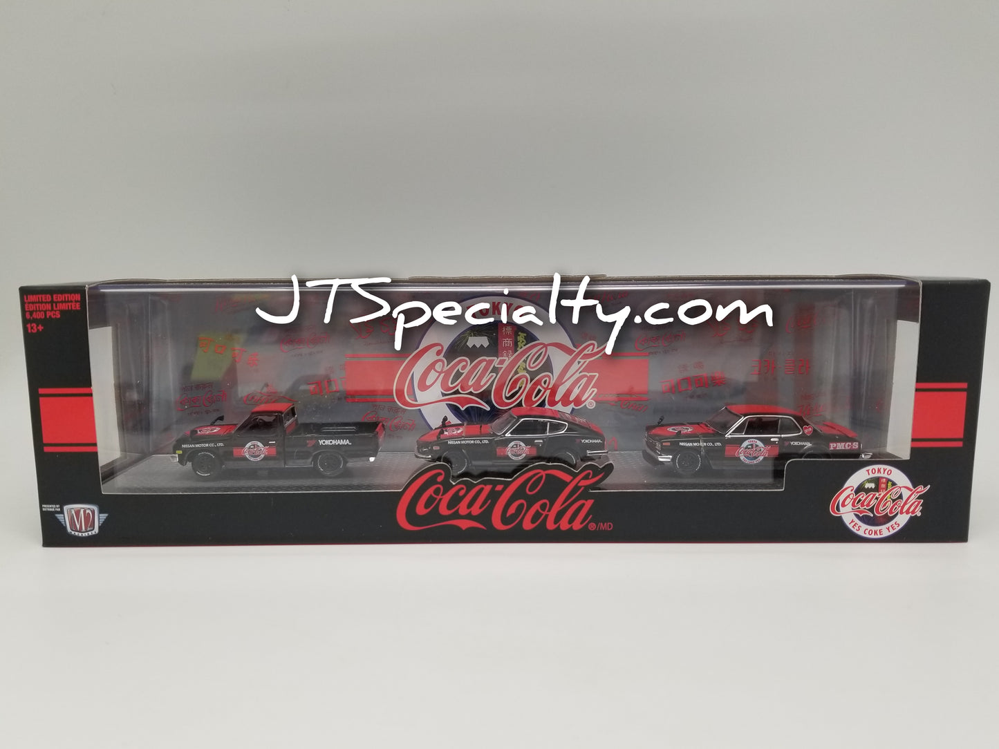 M2 1970 Nissan Fairlady Z432 & 1971 Skyline GT-R & 1974 Datsun Truck Auto Hauler - Coca-Cola