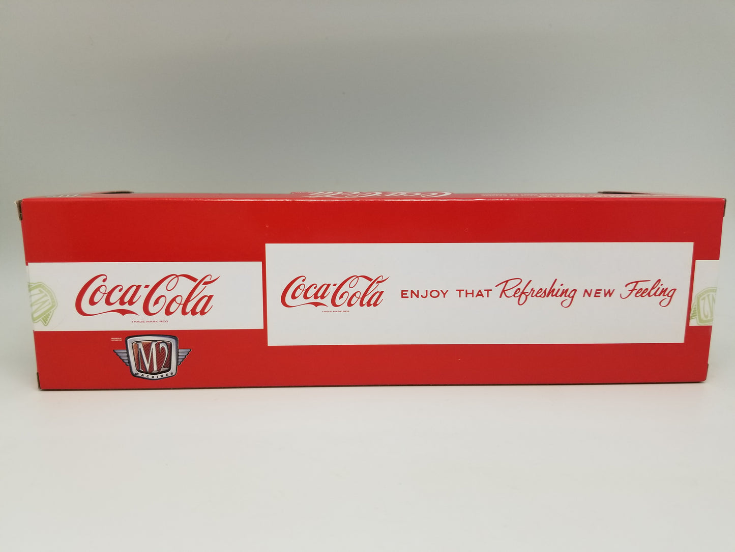 M2 SUPER CHASE 1964 Dodge A100 Camper & 1966 Charger Gasser Auto Hauler - Coca-Cola