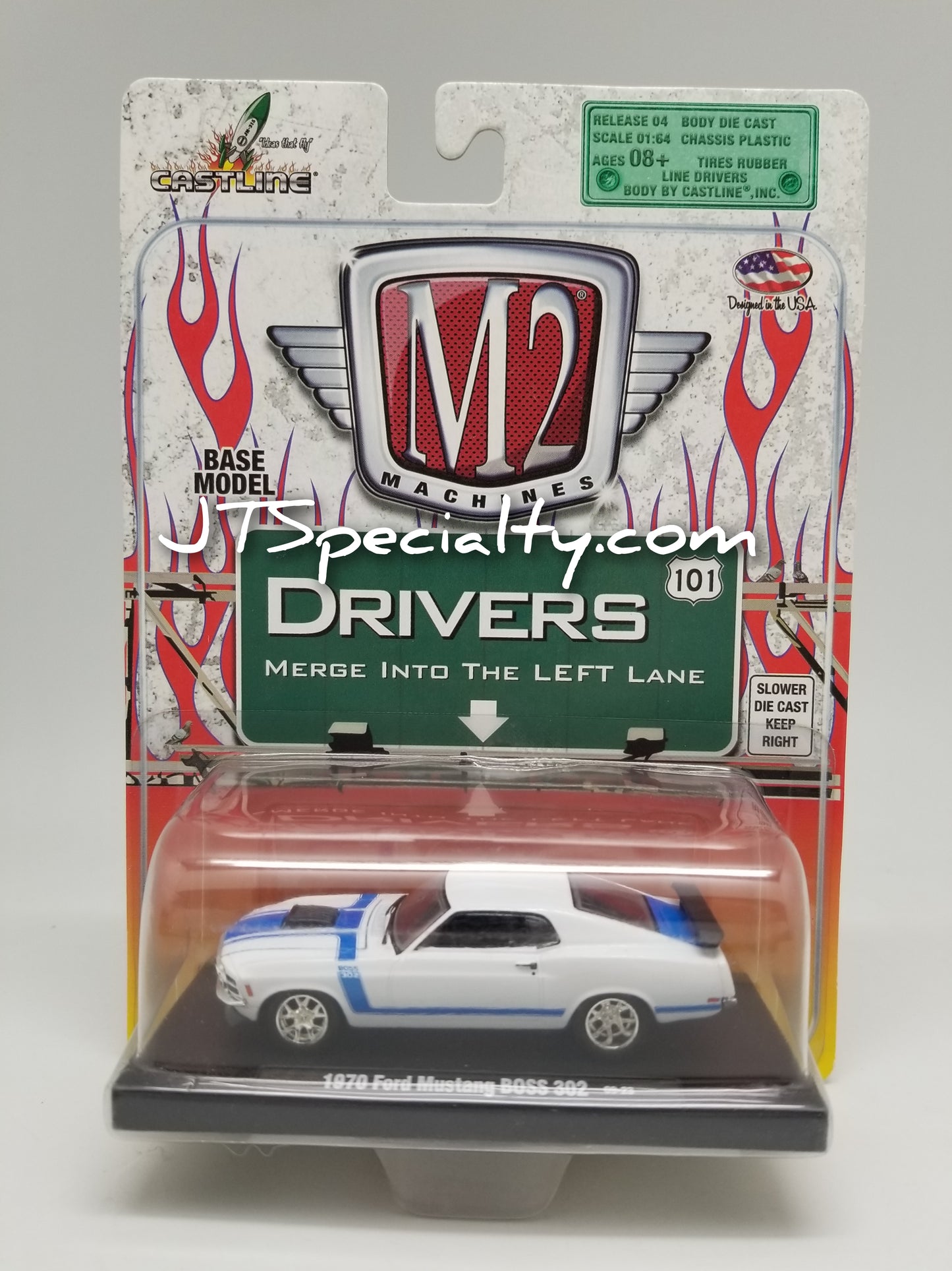 M2 1970 Ford Mustang Boss 302 - DRIVERS