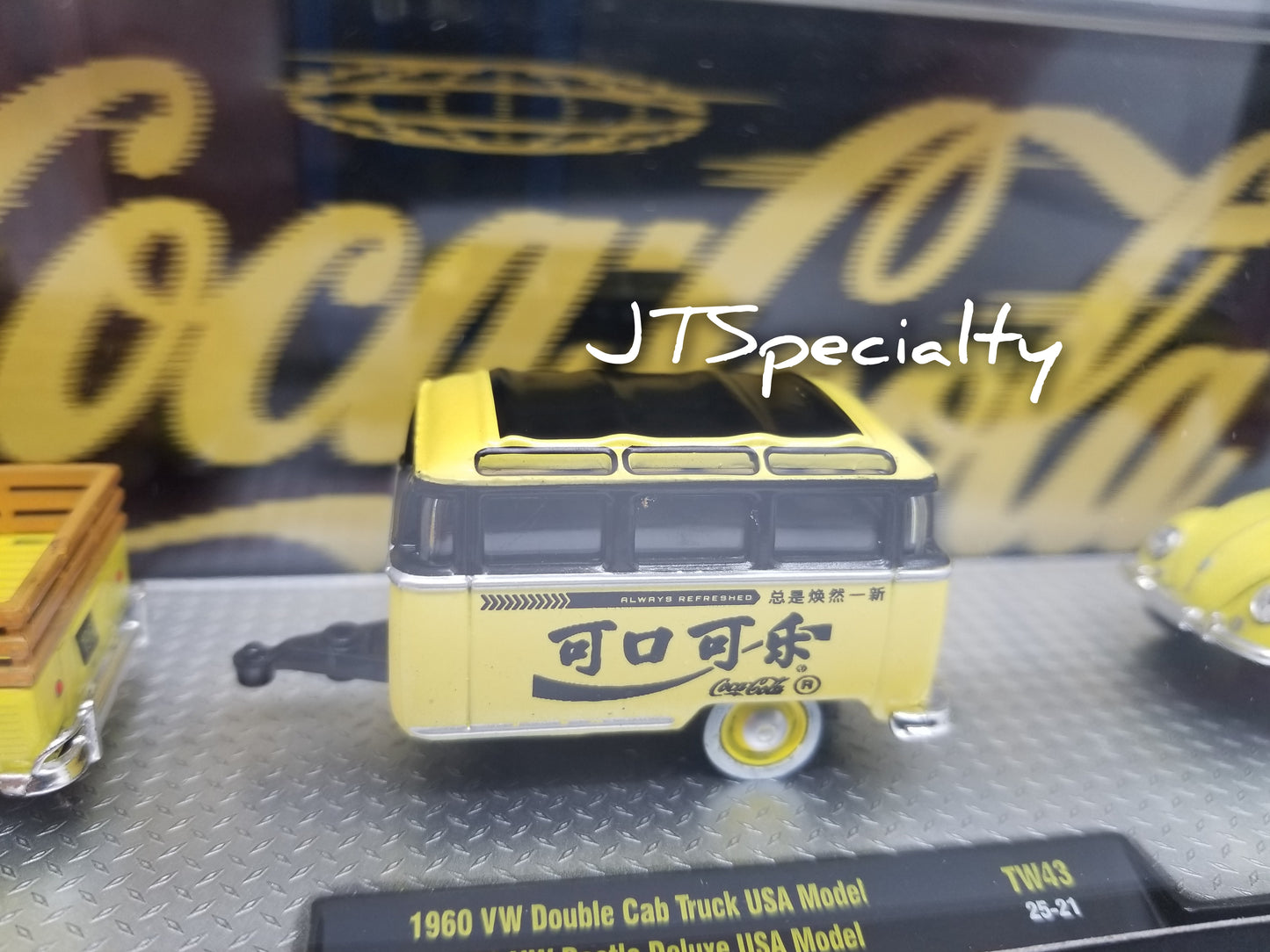 M2 1960 VW Double Cab Truck USA Model & 1953 Beetle – Coca-Cola Auto Hauler