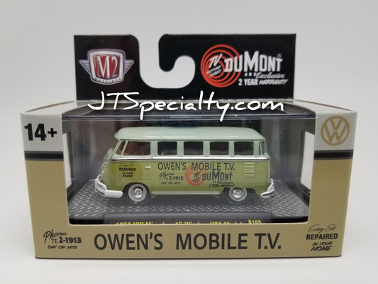 M2 1958 VW Microbus 15 Windows USA Model - Owen's Mobile TV