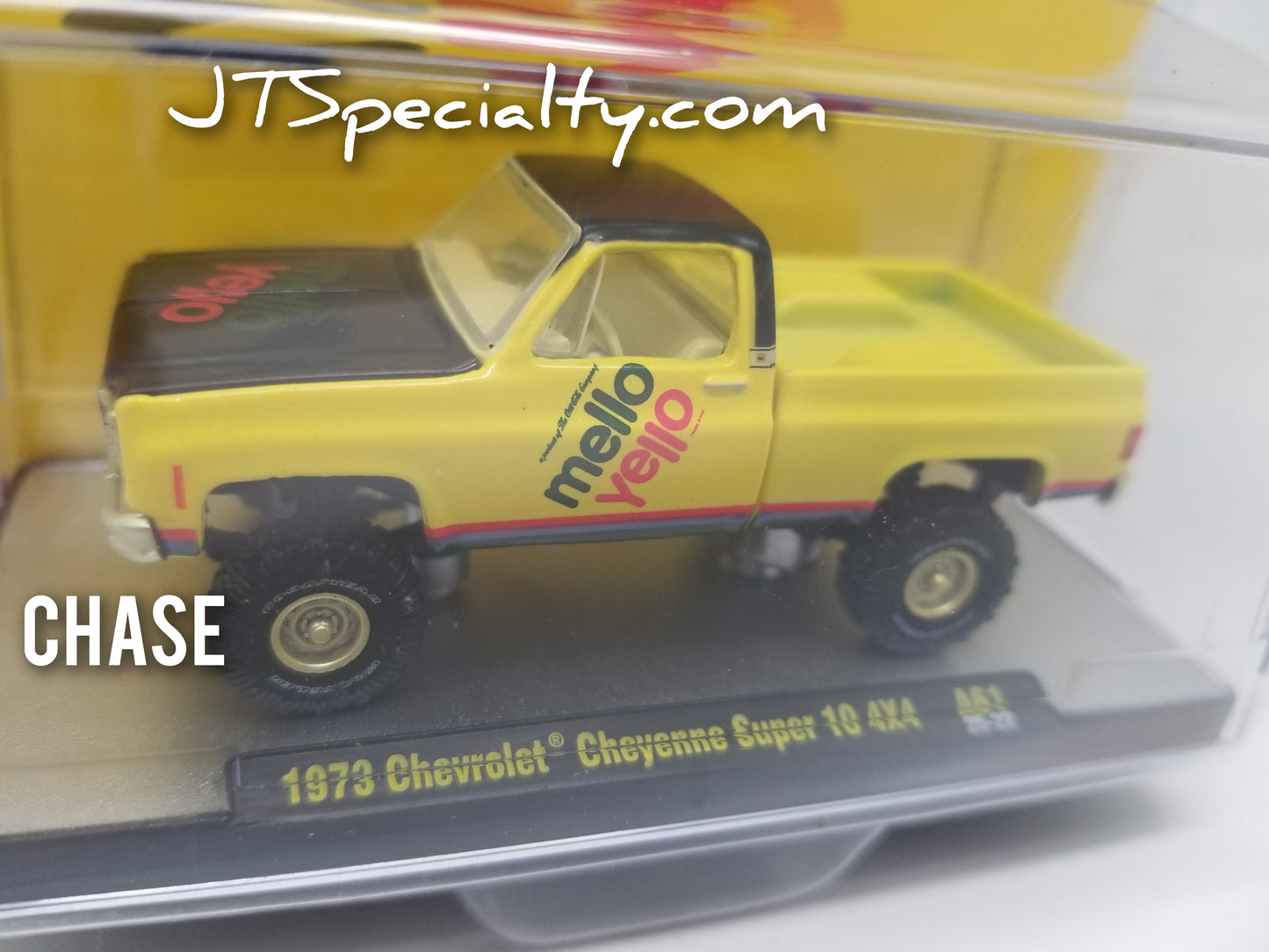 M2 CHASE 1973 Chevrolet Cheyenne Super 10 4X4 – Mello Yello