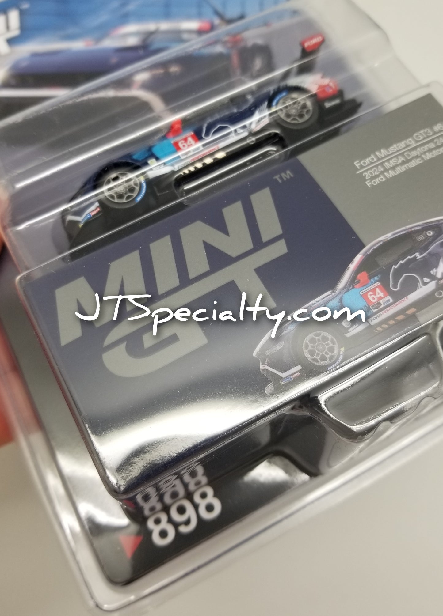 Mini GT 0898 - Ford Mustang GT3 #64 - 2024 IMSA 24HR Daytona