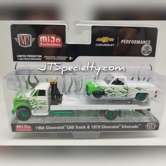 M2 CHASE 1968 Chevrolet C60 Truck & 1979 Silverado - Flamed