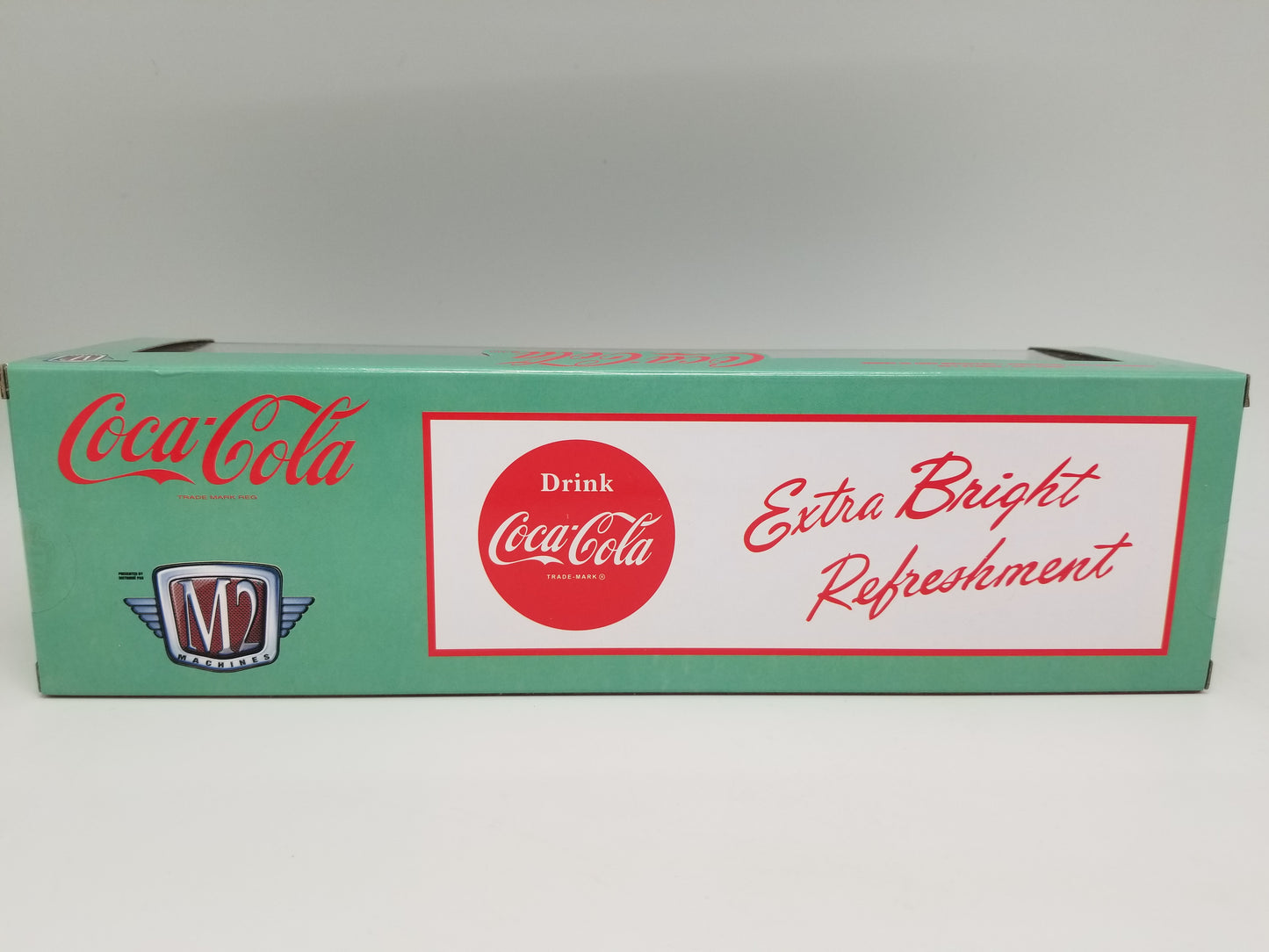 M2 SUPER CHASE 1958 Chevrolet Spartan LCF & 1955 Bel Air Gasser - Coca-Cola Auto Hauler