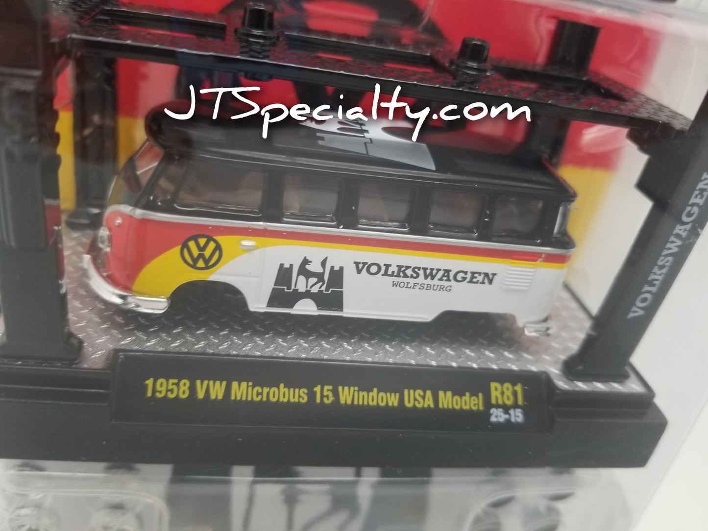 M2 1958 VW Microbus 15 Window - Model Kit - Wolfsburg
