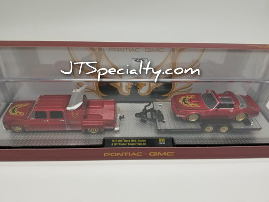 M2 1977 GMC Sierra 3500 & 1977 Pontiac Firebird Trans Am - Auto Hauler