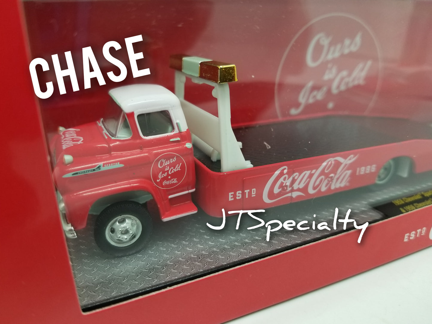 M2 CHASE 1958 Chevrolet Spartan LCF & 1956 Bel Air - Coca-Cola Auto Hauler