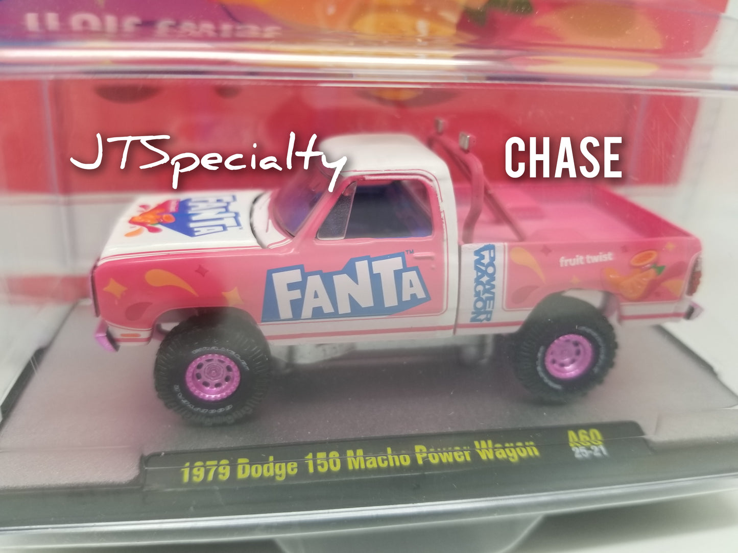 M2 CHASE 1979 Dodge 150 Macho Power Wagon – Fruit Twist Fanta