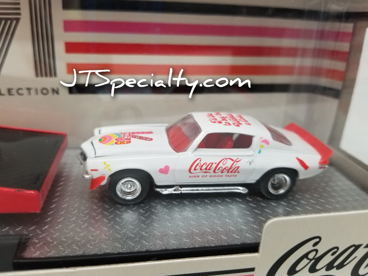M2 1971 Chevrolet C60 Truck & 1971 Camaro SS 396 Auto Hauler - Coca-Cola